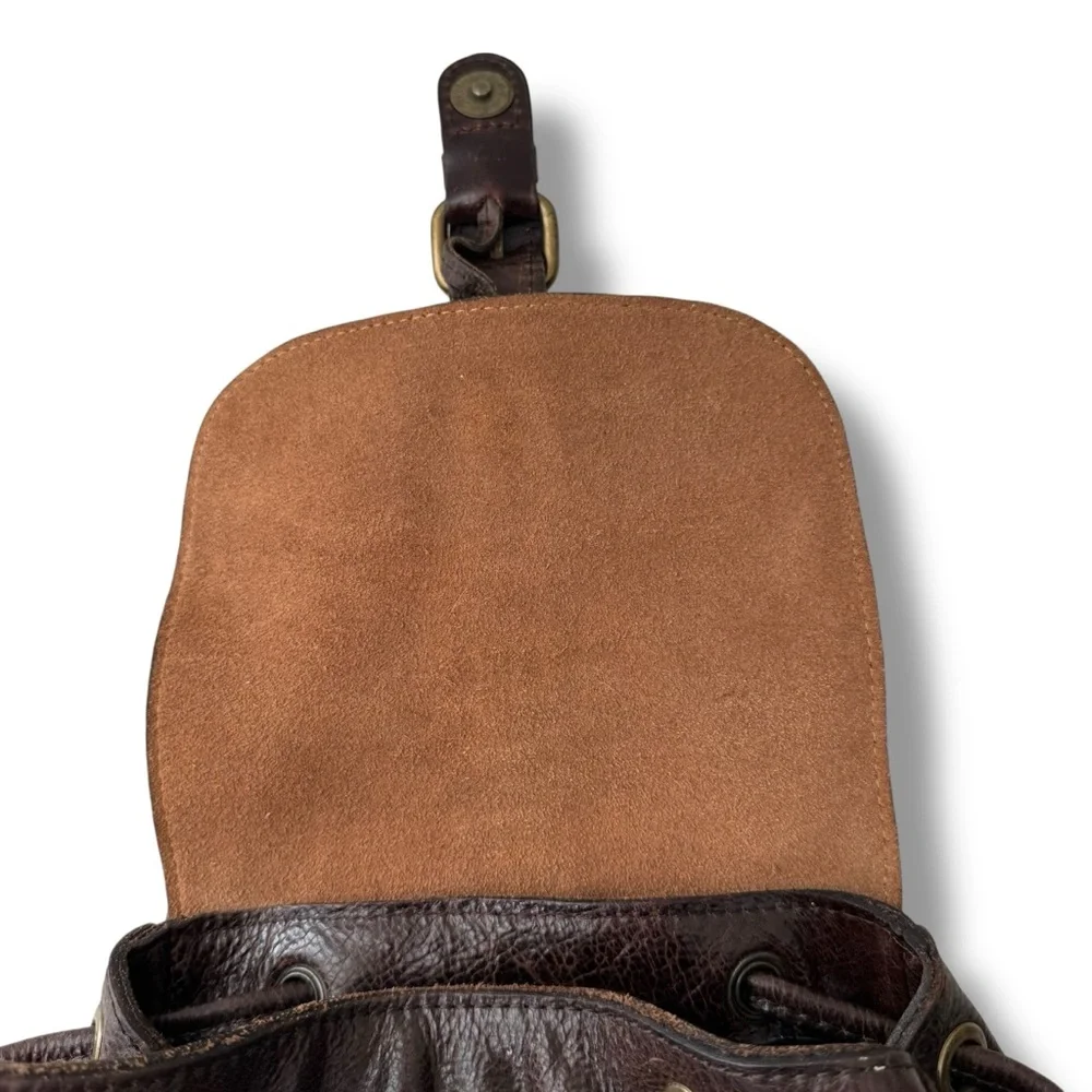 Patricia Nash Aberdeen Leopard Hair-On Leather Mini Backpack Bag